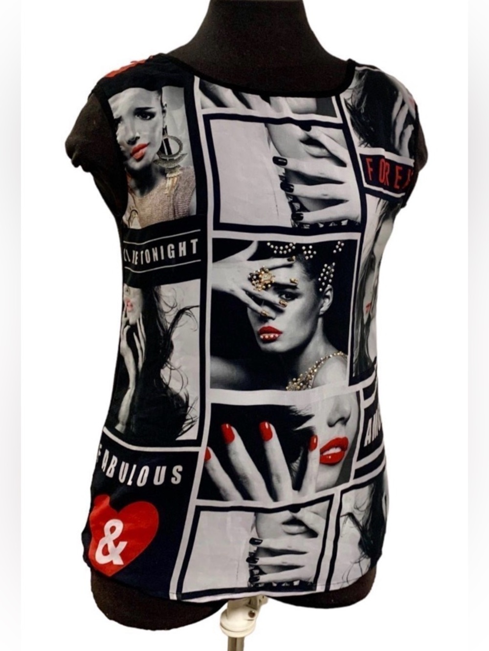 OCASION black Top women’s Top size L womens Fashion Tops